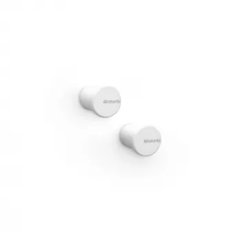 Brabantia MindSet rankšluosčių kabliukai, rinkinys iš 2, Mineral Fresh White