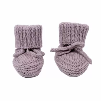 Lodger Slipper Knit kūdikių šlepetės, rožinės, 0-6 mėn.
