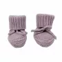 Lodger Slipper Knit kūdikių šlepetės, rožinės, 0-6 mėn.