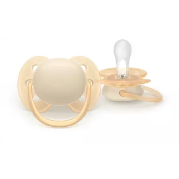 Philips Avent Ultra Soft Neutralus žindukas, 0-6 mėn., 2 vnt.