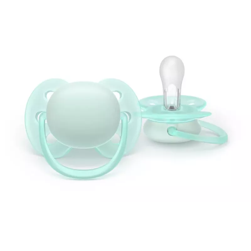 Philips Avent Ultra Soft Neutralus žindukas, 0-6 mėn., 2 vnt.