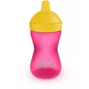 Philips Avent My Grippy kieto snapelio mokymosi puodelis 300 ml, 18 mėn.+, rožinis