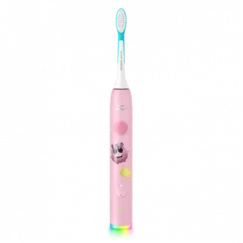 Philips Sonicare For Kids Bluetooth Connected Sonic elektrinis dantų šepetėlis, rožinis