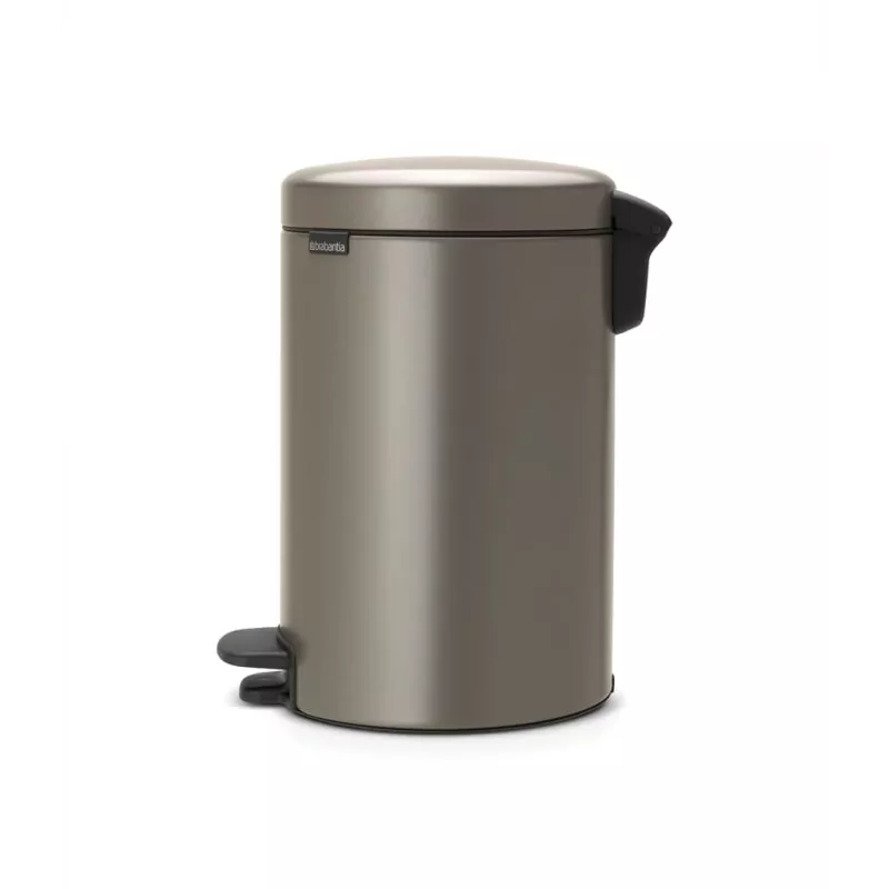 Brabantia NewIcon 12L pedalų šiukšliadėžė, platininė