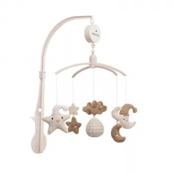 Baby's Only muzikinis mobilus 0+ Heaven Clay / Warm Linen