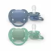Philips Avent Ultra Soft žindukas 6-18 mėnesių, 2 vnt., berniukui