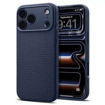 Spigen Liquid Air dėklas iPhone 18 Pro Max / 17 Pro Max - Tamsiai mėlyna