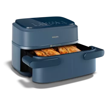 Philips NA156/60 oro gruzdintuvė 7,1 L juoda skaitmeninis jutiklinis ekranas 2000 W