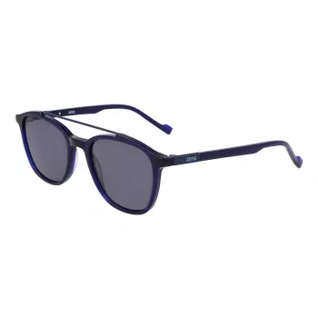 ZEISS Vyrų ZS22518S-415 Stačiakampiai akiniai nuo saulės, Juodi/Pilki, 52-20-145