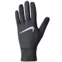 Nike Dri-FIT Fleece moteriškos bėgimo pirštinės - pilkos, XS/S