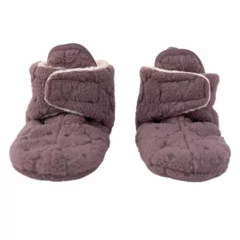 Lodger Slipper Folklore Fleece kūdikių šlepetės, rausvos, 6-12 mėnesių