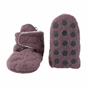 Lodger Slipper Folklore Fleece kūdikių šlepetės, rausvos, 6-12 mėnesių