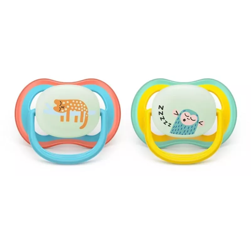Philips Avent Ultra Air Night žindukas 18m+ Neutral 2 vnt.