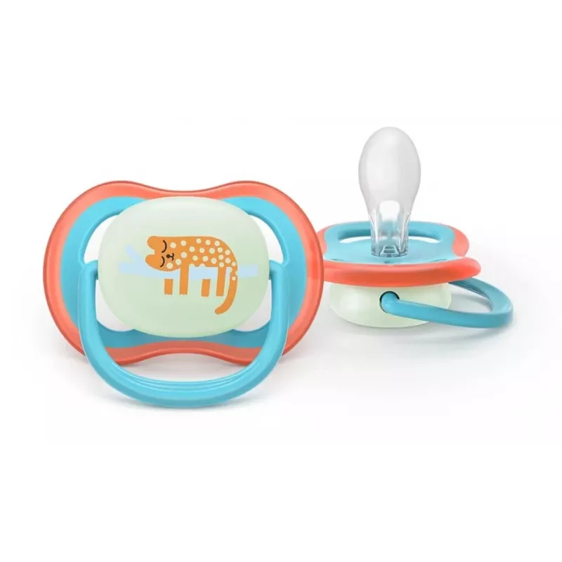 Philips Avent Ultra Air Night žindukas 18m+ Neutral 2 vnt.