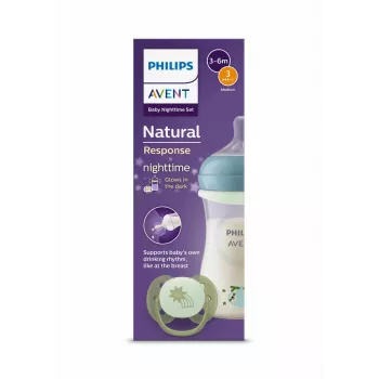 Philips Avent Nighttime Natural Response kūdikių dovanų rinkinys