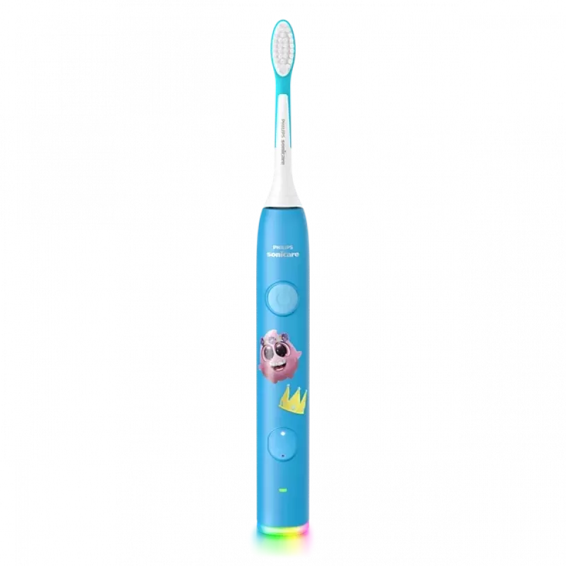 Philips Sonicare for Kids Bluetooth prijungtas soninis elektrinis dantų šepetėlis HX6600/12, mėlynas