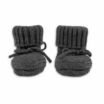 Lodger Slipper Merino vilnos kūdikių šlepetės, Pigeon, 0-6 mėn.