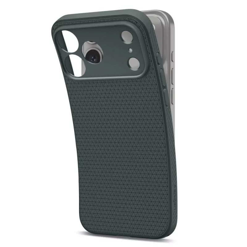 Spigen Liquid Air dėklas iPhone 18 Pro Max / 17 Pro Max - Abyss Green