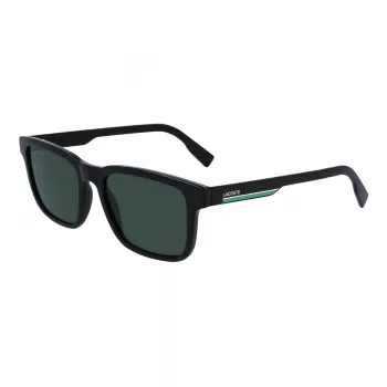 Lacoste vyriški akiniai nuo saulės L997S-1 stačiakampiai, juodi/pilki, 54mm