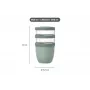 MEPAL Thermo Lunchpot Ellipse termoizoliacinis maisto indas Nordic Sage 700 ml 107658094700