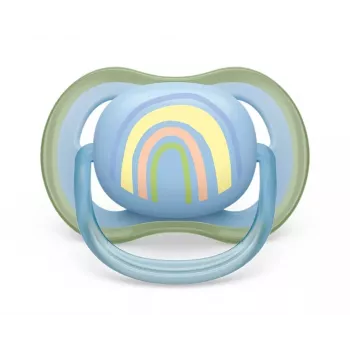 Philips Avent Ultra Air Deco žindukas Rainbow 0-6M berniukams 1 vnt.