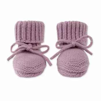 Lodger Slipper Merino vilnos kūdikių batukai, rausvi, 0-6 mėn.