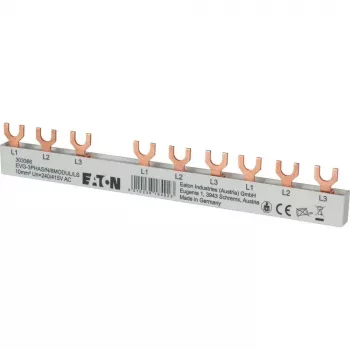 Eaton 3 fazių šakinis šyninis laidas 10mm² 6 moduliai 63A EVG3PHAS/N/6MODUL/LS 303366