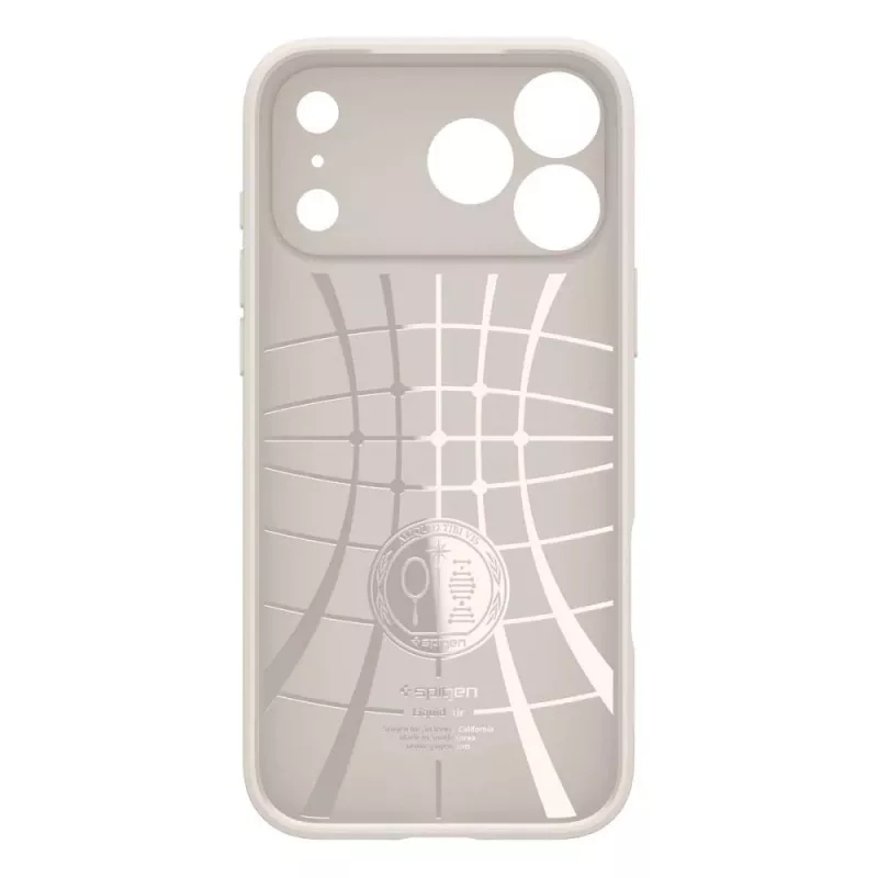 Spigen Liquid Air dėklas iPhone 17 Pro / 18 Pro - Natural Titanium