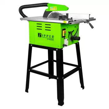 Zipper stalinis diskinis pjūklas su slankiuoju stalu ZI-FKS250 2,2 kW 250 mm