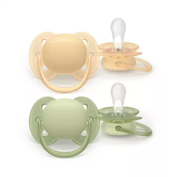 Philips Avent Ultra Soft čiulptukas 6-18 mėnesių, 2 vnt., berniukui