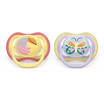Philips Avent Ultra Air žindukas 0-6 mėn., 2 vnt., mėlynas ir žalias