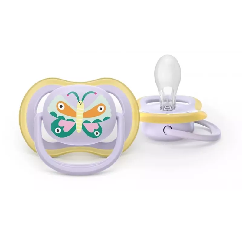 Philips Avent Ultra Air žindukas 0-6 mėn., 2 vnt., mėlynas ir žalias