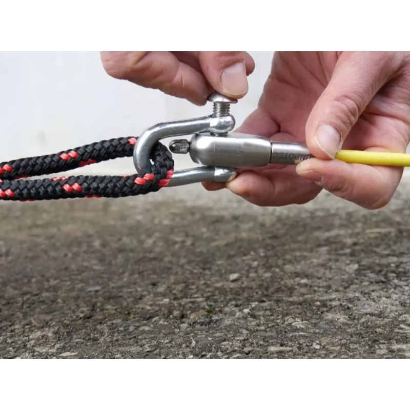 RUNPOTEC 10167 poliesterio traukimo lynas Ø10mm 120m su rite