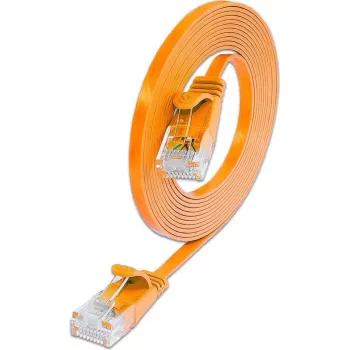 Wirewin SLIM U6 5 OR - Cat.6 plonas tinklo kabelis, U/UTP, 5,0 m, oranžinis PKW-SLIM-KAT6 5.0 OR