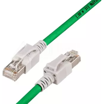 Wirewin PKL-PIMF-KAT6A 1.0 GN Cat6a S/FTP komutacinis kabelis, 1m, žalias