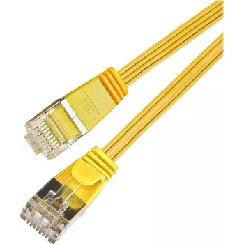 Wirewin SLIM S6 15 GE - Cat.6 plonas tinklo kabelis, STP(PIMF), 15 m, geltonas PKW-STP-SLIM-KAT6 15.0 GE