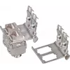 Wirewin DIN bėgio laikiklis 2 Keystone lizdams, metalinė Keystone sistema (WKS DIN RAIL HOLDER 2)
