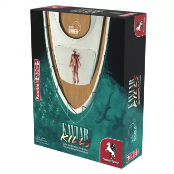 Pegasus Spiele Deadly Dinner – Kaviar Kills 19014G detektyvinis vakarėlių žaidimas