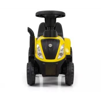 MILLY MALLY važiuojamasis traktorius New Holland T7, geltonas