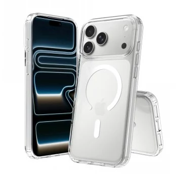 SCREENOR Bumper iPhone 18 Pro Max / 17 Pro Max MagSafe permatomas
