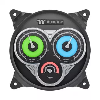 Thermaltake Pacific TF3 skysčio aušinimo sistemos prietaisų skydelis juodas