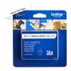 Brother TZe-231S 12mm juoda ant baltos laminuota etikečių juosta (4m)