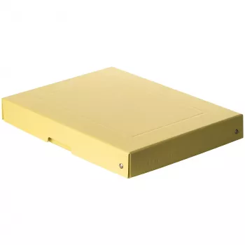 FALKEN PURE dokumentų dėžė 500 lapų pastelinė geltona 24,0 x 32,0 x 4,0 cm, 1 vnt (22001928000F)