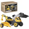 SMOBY Tractor Max pedalais varomas važiuojamasis žaislas su priekaba, žalias, nuo 3 metų