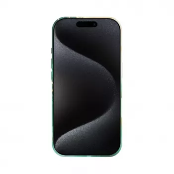 Evelatus Apple iPhone 16 Pro Max plonas korpusas su MagSafe - individualus spaudinys žalias