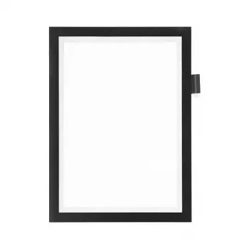 DURABLE DURAFRAME NOTE A4 magnetinis informacinis rėmelis, juodas 499301