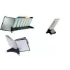 DURABLE SHERPA TABLE 10 stalinė informacinė sistema, 10 A4 panelių, juoda 563222