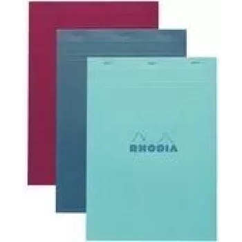 Rhodia Nr. 18 A4 kvadratinis bloknotas, įvairių spalvų, 5 vnt. paketas 18100C