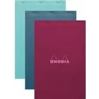 Rhodia Nr. 19 A4+ kvadratinis bloknotas, įvairių spalvų, 5 vnt. paketas 19100C