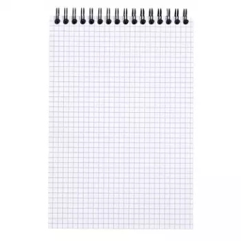 Rhodia No. 16 A5 kvadratinis spiralinis sąsiuvinis, juodas 165009C